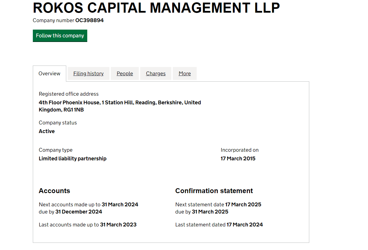 rokos capital management