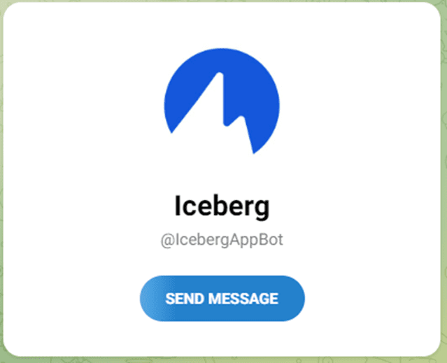 iceberg телеграм бот