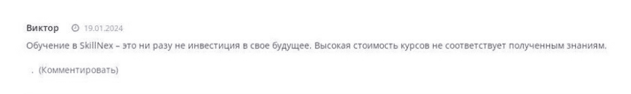 скилнекс отзывы о компании